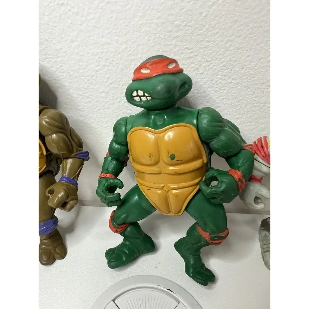 Vintage TMNT Playmates Action Figure Lot 1988-90 Turtle Copter INCOMPLETE PARTS